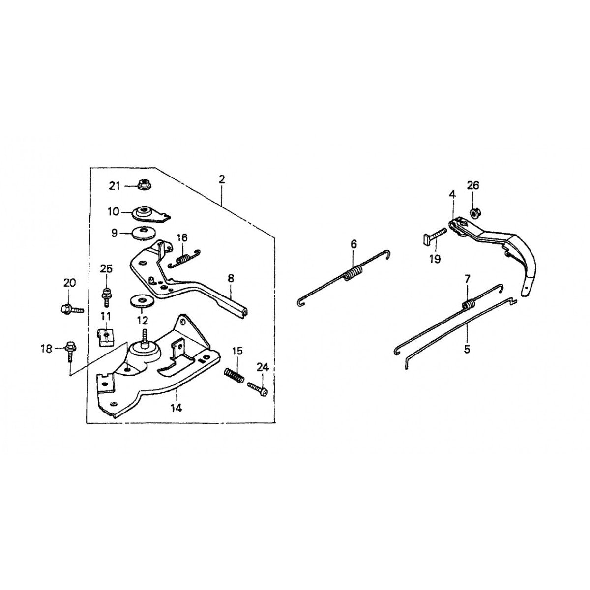 CA4HC HONDA GX120UTQX2 ENGINE — Control Assembly Parts by Multiquip Whiteman