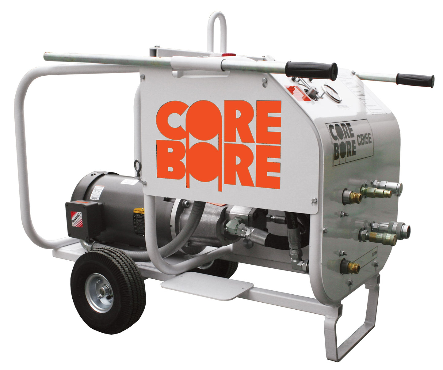 1800535 Decal, "Hydraulic Fluid Only" for CB15E-XL Hydraulic Power Unit Core Cut by Diamond Products