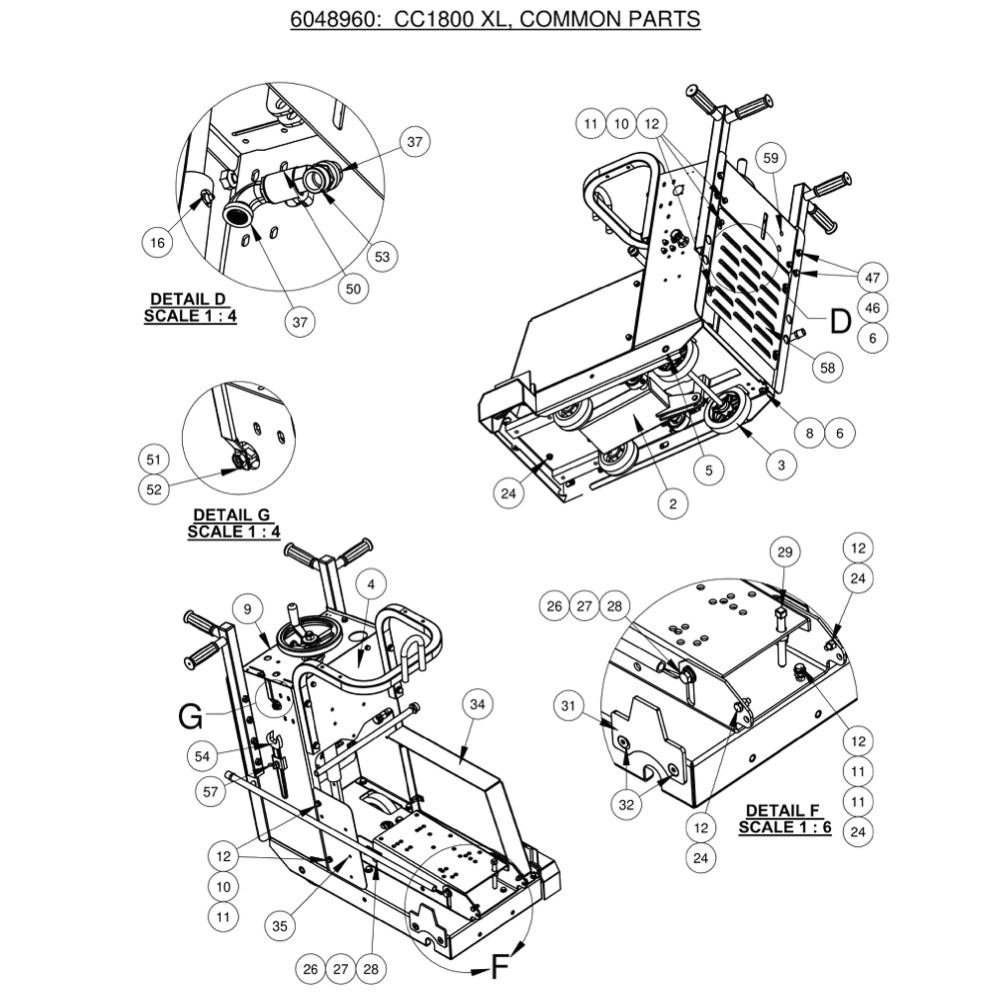 CC1800XL Common Parts 2