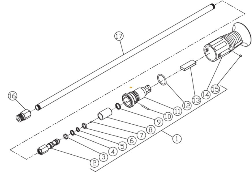 CD-1002-3MUH, CD-1502-0MUH/3MUH, JP-1002-0ME1, JP-1502-0ME1, JP-1002-3ME1, Lance Assembly Parts by MI-T-M