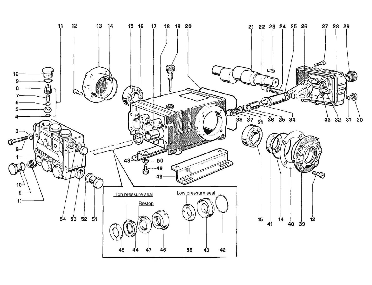 BE CD-3513HWBSGEN Pressure Washer Assembly-2 Parts by BE Power Equipment