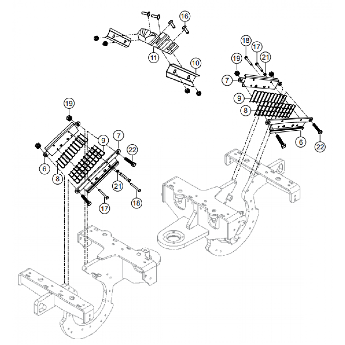 AAAA RX1575- Center Beam Hose Assembly Parts By Multiquip