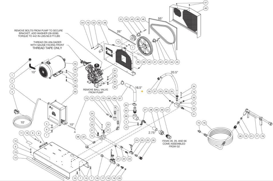 CHV-0525-1ME1 (sn:11407821-99999999) Frame Assembly Parts by Mi-T-M