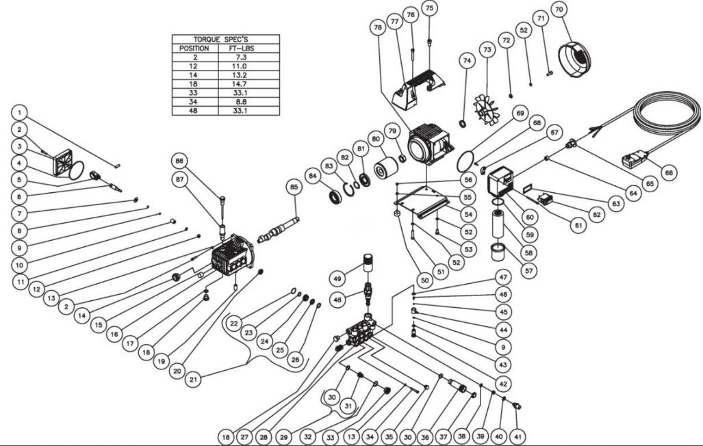 CM-1250-0MEH (sn:0-10346736) Pump Assembly Parts by MiTM