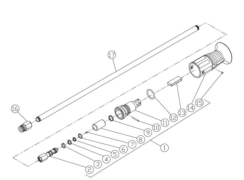 CM-1250-0MEH, CV-1800-0MBH, CV-2100-0MBC, CV-2100-0MHC, CV-2300-0MBC, CV-2400-0MIC, CV-2400-1MIC, CV-2400-1MHC Lance Assembly Parts by MiTM