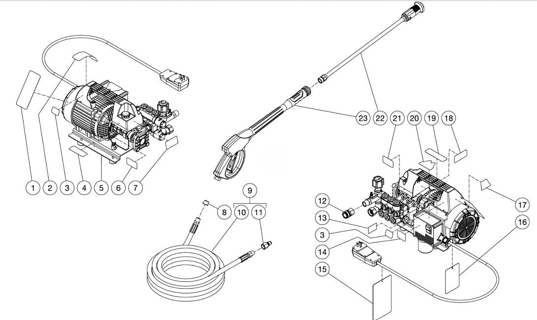 CM-1400-1MEH Frame Assembly Parts by MiTM