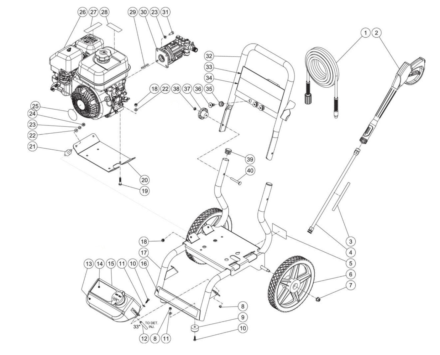 CM-2500-4MHC, CM-3000-4MHC, CM-3000-4MKC, CM-3000-4MMC (sn:0-10991817) Frame assembly Parts by MiTM
