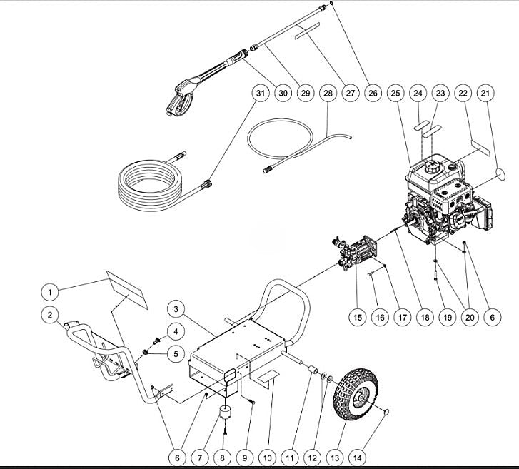 CM-2700-0MLB, CM-2700-0MLB-C (sn:0-10726268) Frame assembly Parts by MiTM