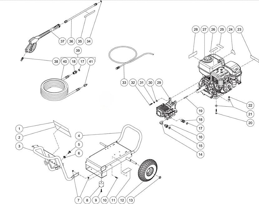 CM-4000-0MLB Frame Assembly Parts by MiTM