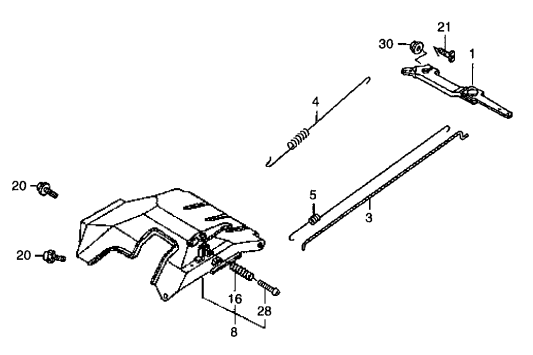 GA6HB GA6HEB HONDA GX340R2EDE2/EDN2 Control Assembly Parts By Multiquip