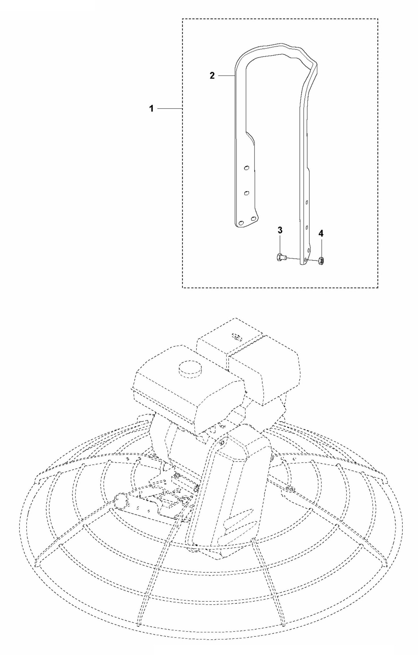CT 36 Lifting Bracket Assembly Parts