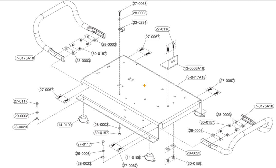 CTM-3005-H6G0M Base Plate Assembly Parts by MiTM