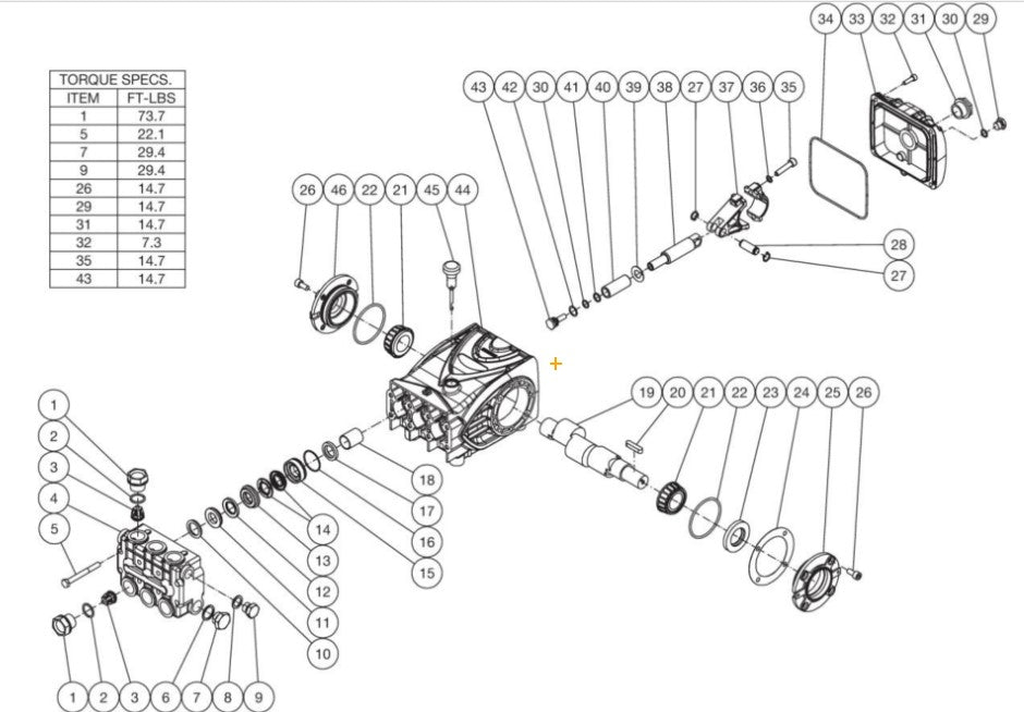 CTM-3005-H6G0M Pump Assembly 2 Parts by MiTM