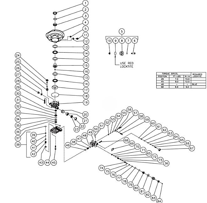 CV-1800-0MBH (sn:0-10241138), CV-2000-0MTC, CV-2000-1CBC, CV-2000-1JBC, CV-2000-1MBC, CV-2000-2MBC, CV-2100-0MBC (sn:0-10217673), CV-2100-0MHC (sn:0-10026779), CV-2100-0MHC (sn:10026780-99999999) Pump assembly Parts by MiTM