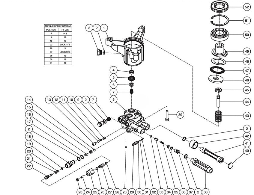 CV-1800-0MBH (sn:10241139-99999999), CV-2100-0MBC (sn:10217674-99999999), CV-2300-0MBC, CV-2400-1MHC, CV-2400-1MIC (sn:10166699-99999999) Pump assembly Parts by MiTM