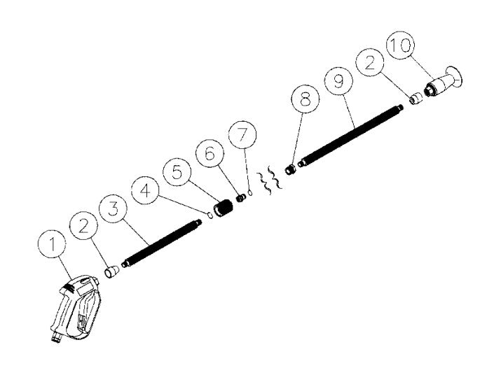 CV-2000-0MBC Gun And Lance Assembly Parts by MiTM