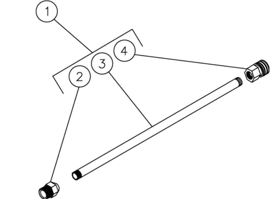 CV-2400-0MMC, CV-2400-0MMC-C, CV-2600-0MHC, CV-2600-0MMC, CV-2600-0MMC-C, CV-2600-0MSC, CV-3000-0MSC-C and WP series Lance Assembly Parts by MiTM