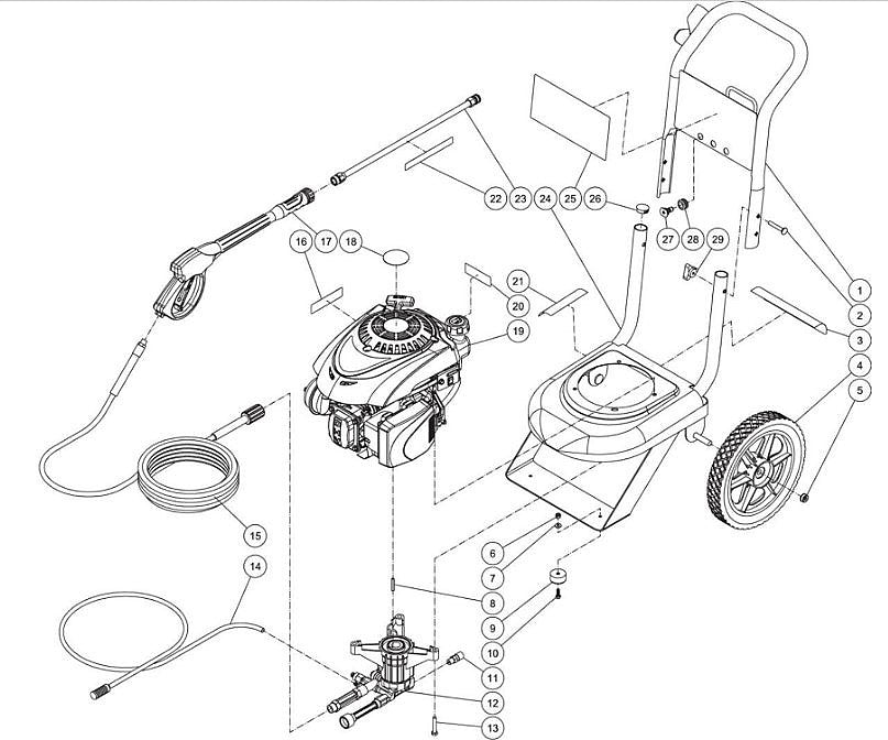 CV-2400-0MMC, CV-2400-0MMC-C (sn:10724402-10812035) Frame Assembly Parts by MiTM