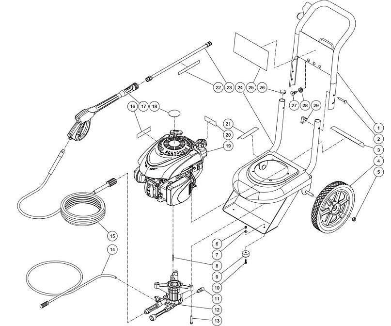 CV-2400-0MMC, CV-2400-0MMC-C (sn:10724402-10812035) Frame Assembly Parts by MiTM