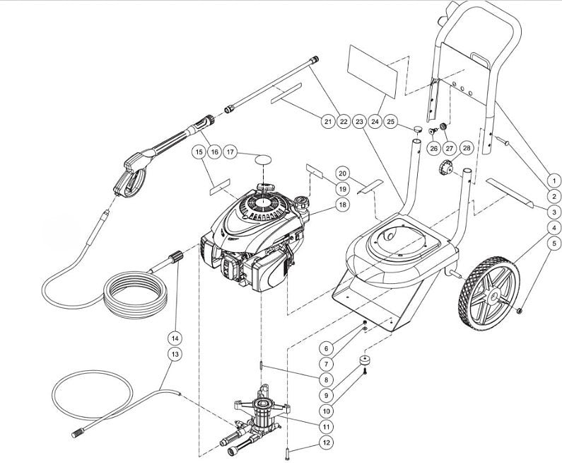 CV-2400-0MMC, CV-2400-0MMC-C (sn:10812036-99999999) Frame Assembly Parts by MiTM