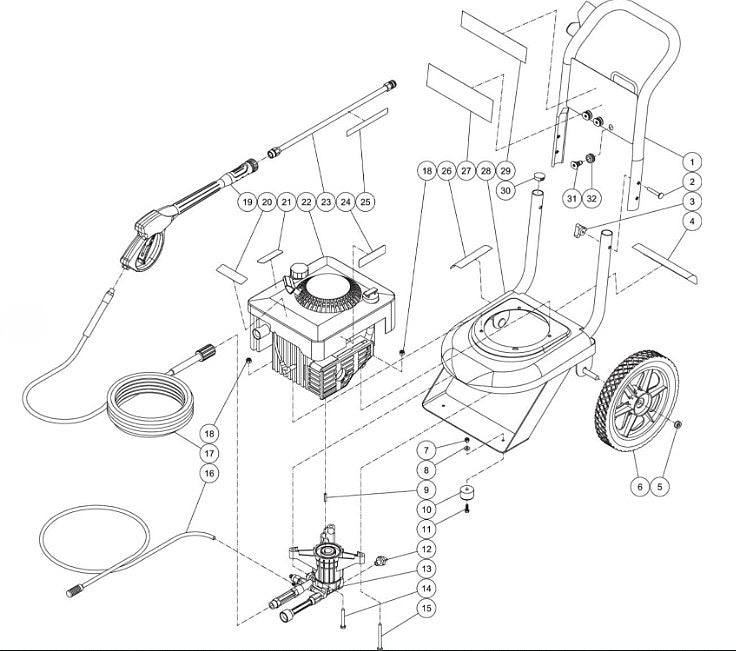 CV-2400-4MBC Frame Assembly Parts by MiTM