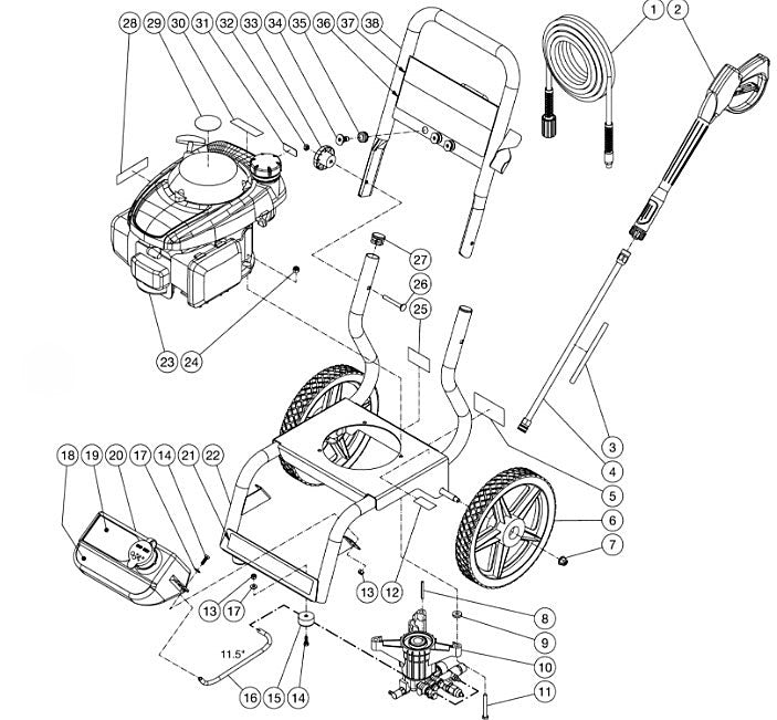 CV-2600-4MHC, CV-2600-4MMC, CV-3000-4MHC Frame Assembly Parts by MiTM