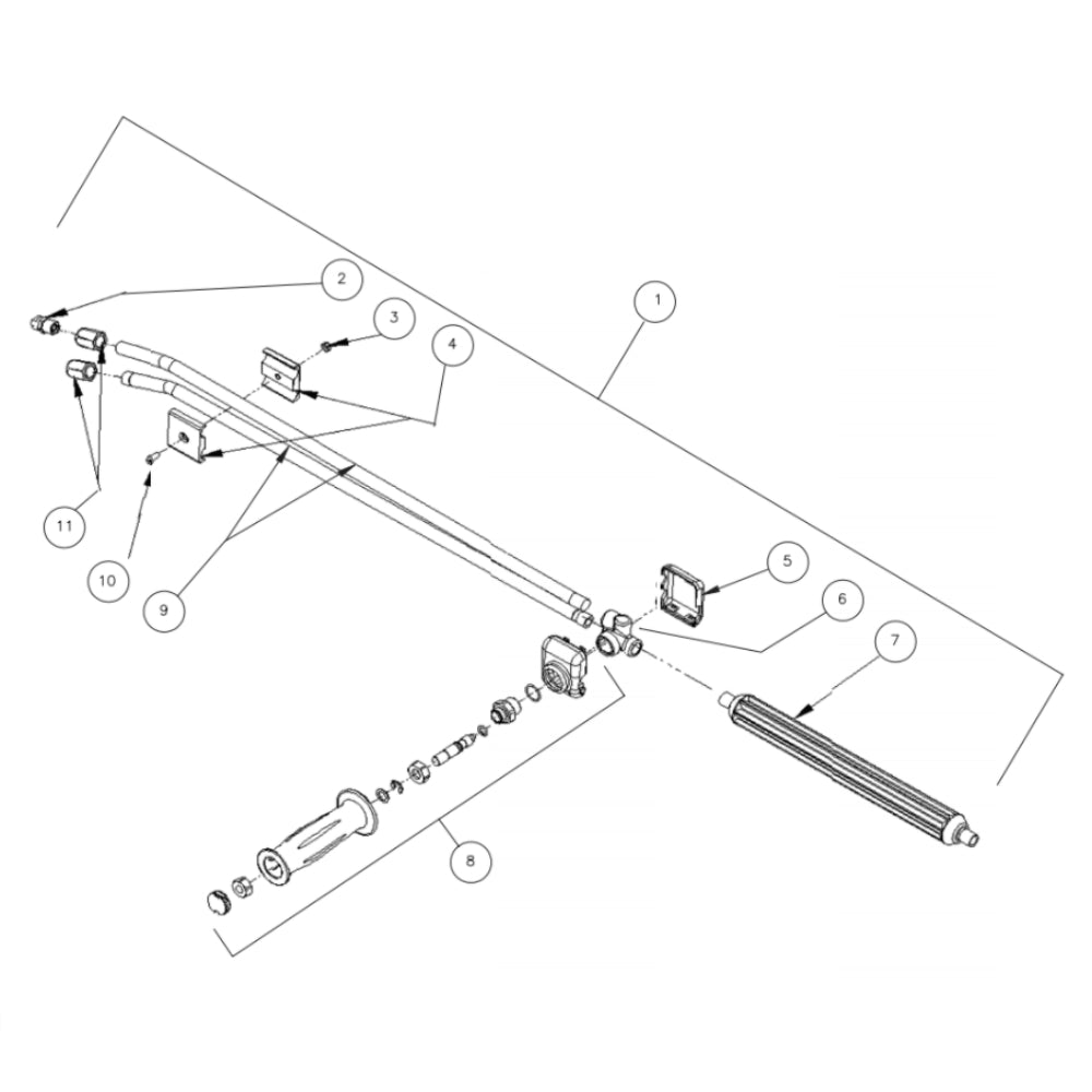 HVS Series Dual Lance Assembly  Parts by Mi-T-M