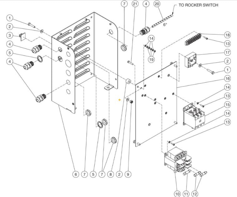 CW-3004-SME1 (sn:0-99999999) Motor Assembly Parts by MI-T-M