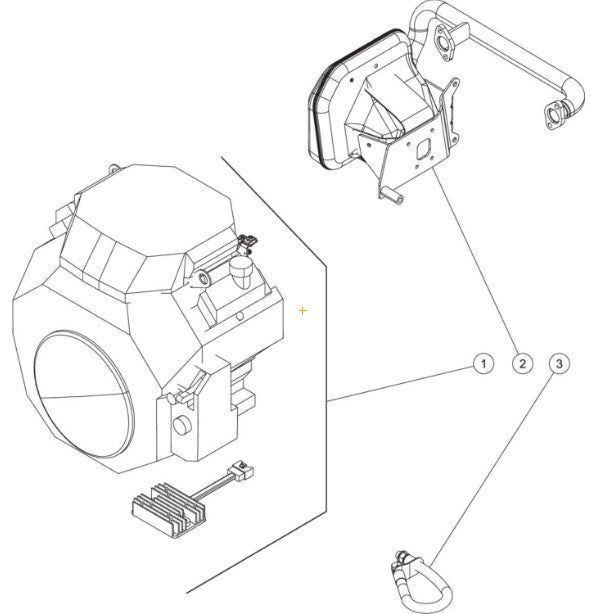CWC-3008-3MGH, CWC-5004-3MAH, CWC-5004-3MGH, CWC-5005-3MGH Engine Assembly Parts by Mi-T-M