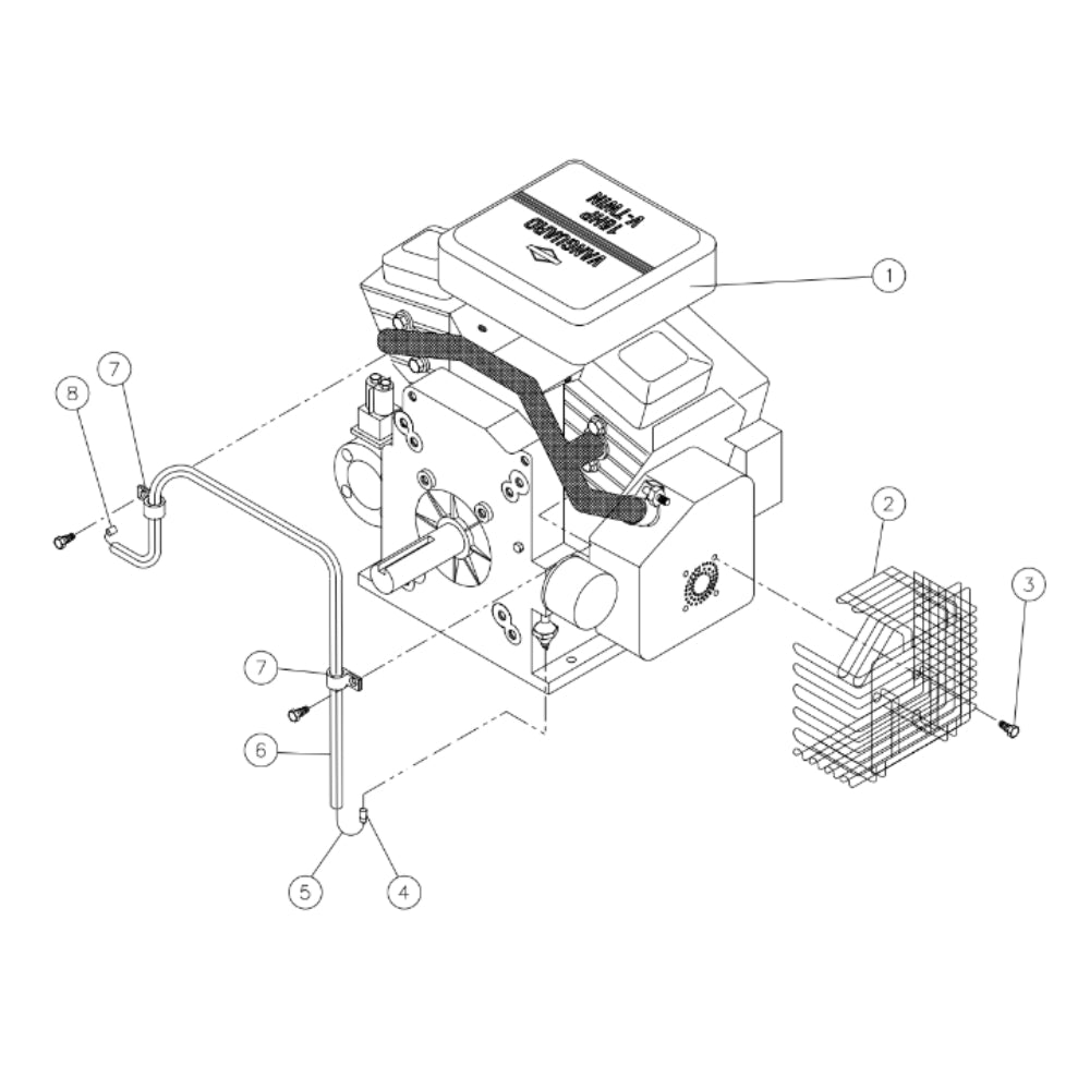 CWC-4004-1MGV Engine Assembly Parts by Mi-T-M