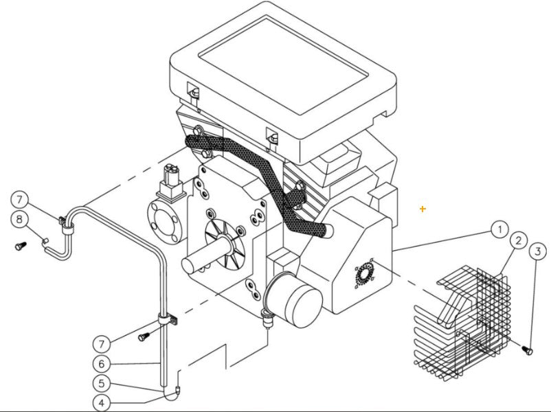 CWC-4005-0MGV, CWC-5004-0MGV, CWC-5004-1MGV Engine Assembly Parts by Mi-T-M