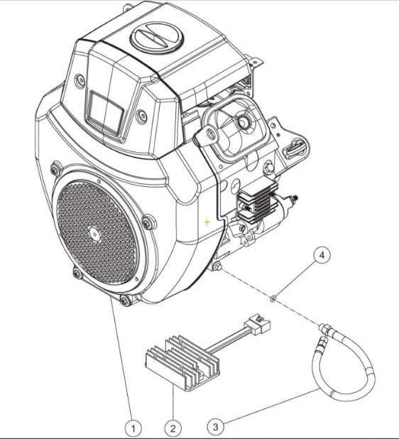 CWC-5004-4MAM, CWC-5005-4MGM Engine Assembly Parts by Mi-T-M