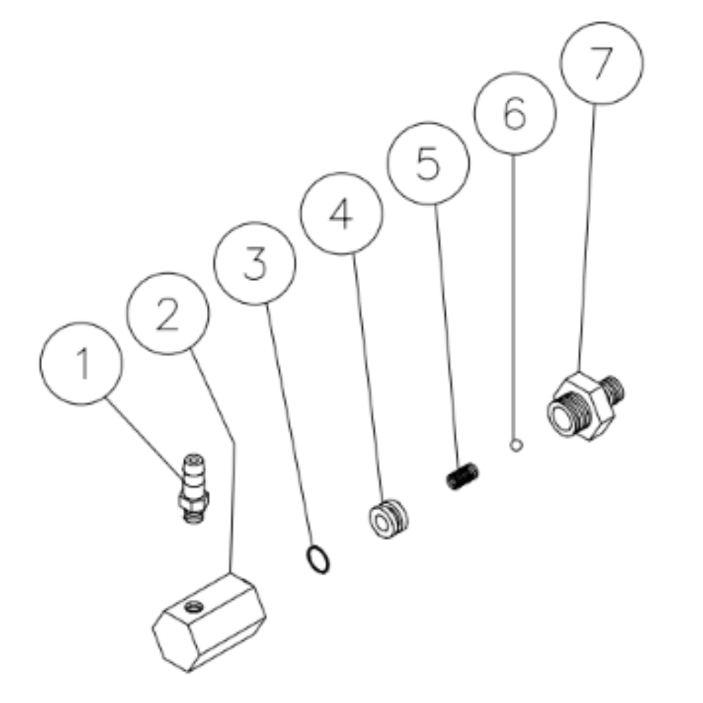 CWC-4005-0MGH, CWC-4005-0MGV, JCW-4004-0MVB (sn:0-397220) Easy Start Valve Assembly Parts by MI-T-M