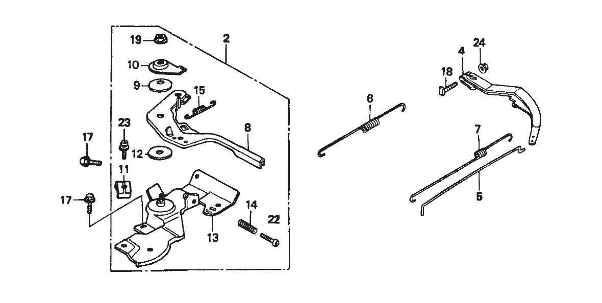 Control Assembly Parts JA Series Trowels by Multiquip Whiteman