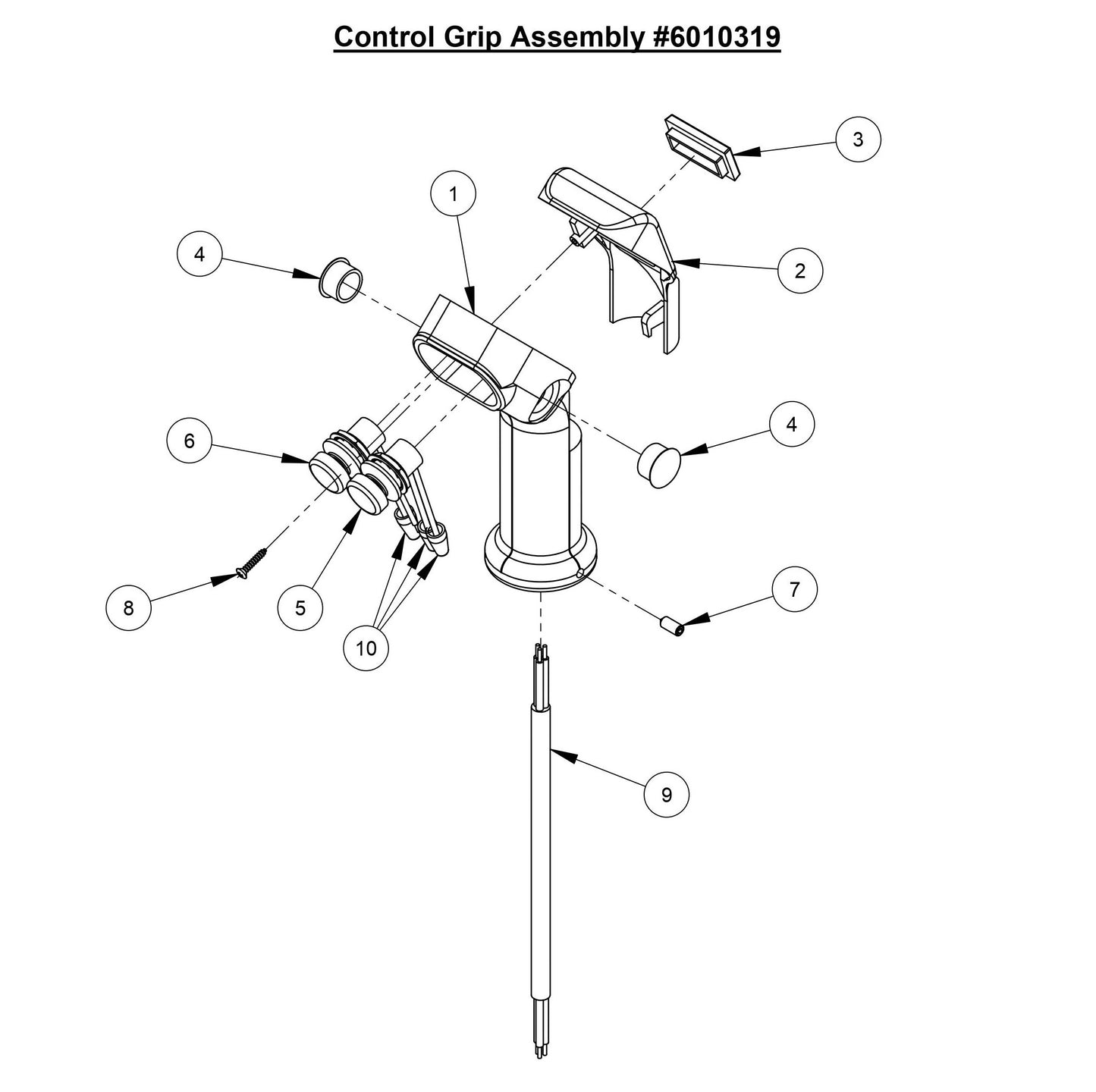 CC6566 Control Grip Assembly