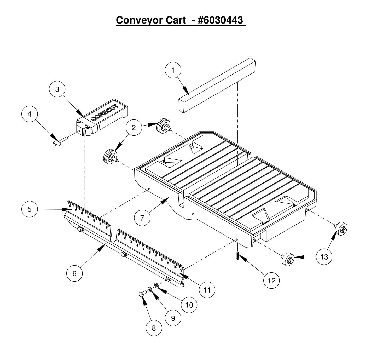 CC500MXL2 Conveyor Cart