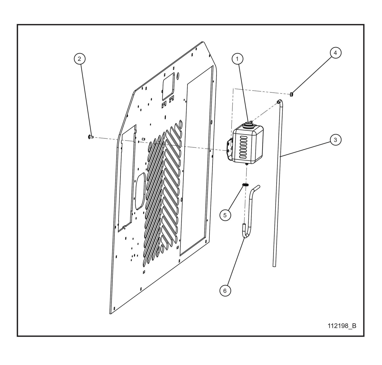Coolant Recovery Tank Parts By Allmand