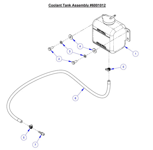 CC5049 Coolant Tank Assembly