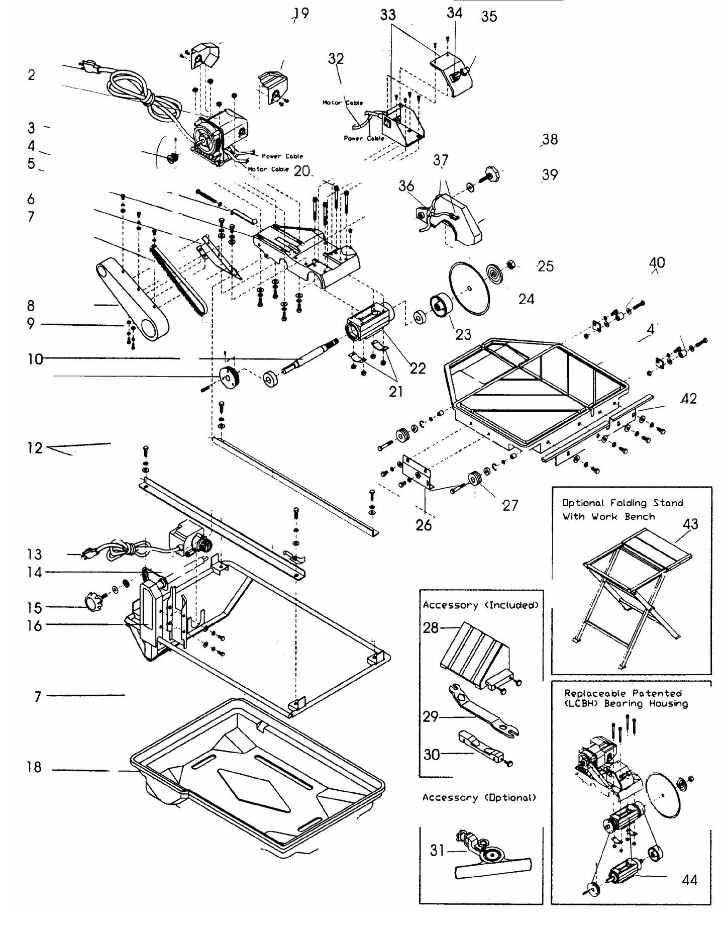 CTC705 Cutting Head And Accessories Parts By Norton Clippers