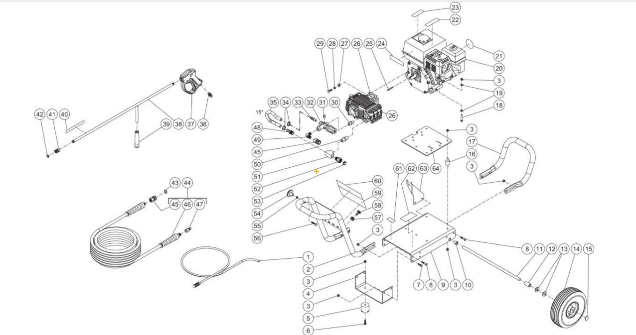 DC-2703-A0H6M, DC-2703-A0M6M, DC-2703-A0V6M, DC-2703-A0K6M (sn:11444344-99999999) Frame Assembly Parts by Mi-T-M