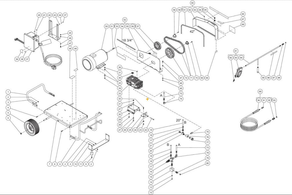 DC-3005-W0E2G (sn:0-11407820) Frame Assembly Parts by Mi-T-M