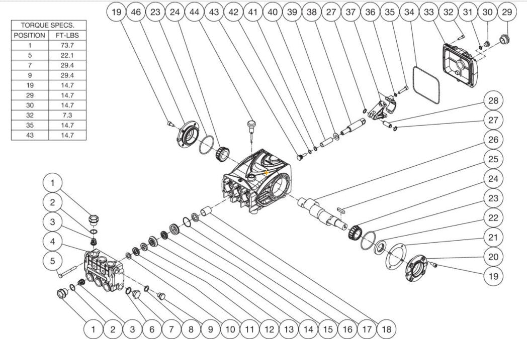 DC-4004-W1E3G/W5H6G/W5V6G (sn:11418875-99999999) Pump Assembly Parts by Mi-T-M