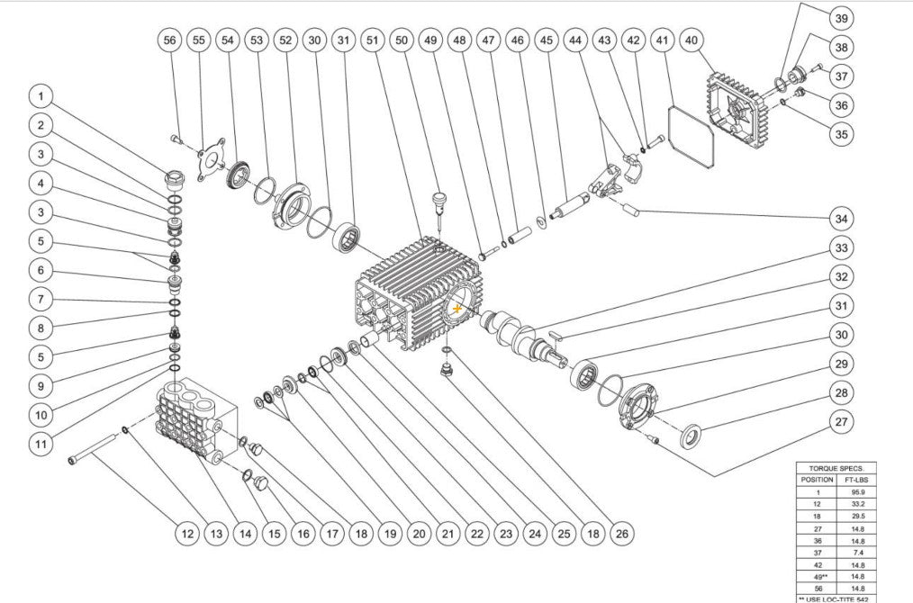DC-5005-WC4H6G (sn:0-99999999) Pump Assembly Parts by Mi-T-M