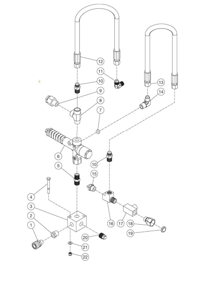 DC-6004-WC4H6G, DC-7004-WC4H6G (sn:0-99999999) Plumbing Assembly Parts by Mi-T-M