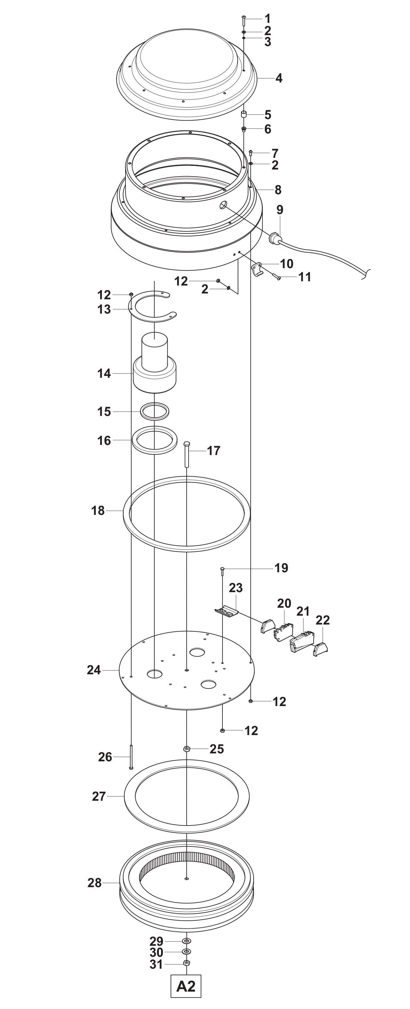 DC 3300 Assembly-1 Parts