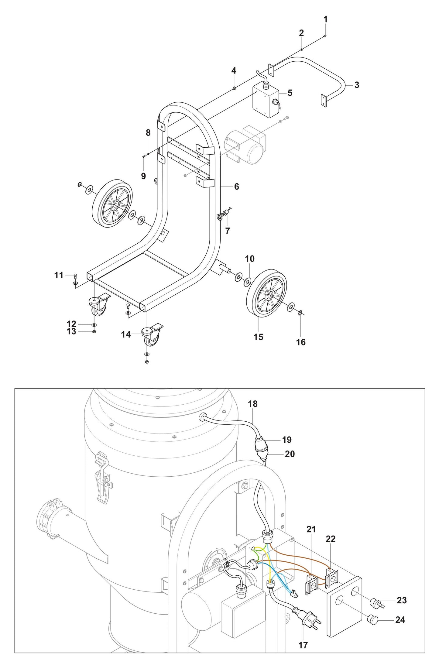 DC 3300 Assembly-4 Parts