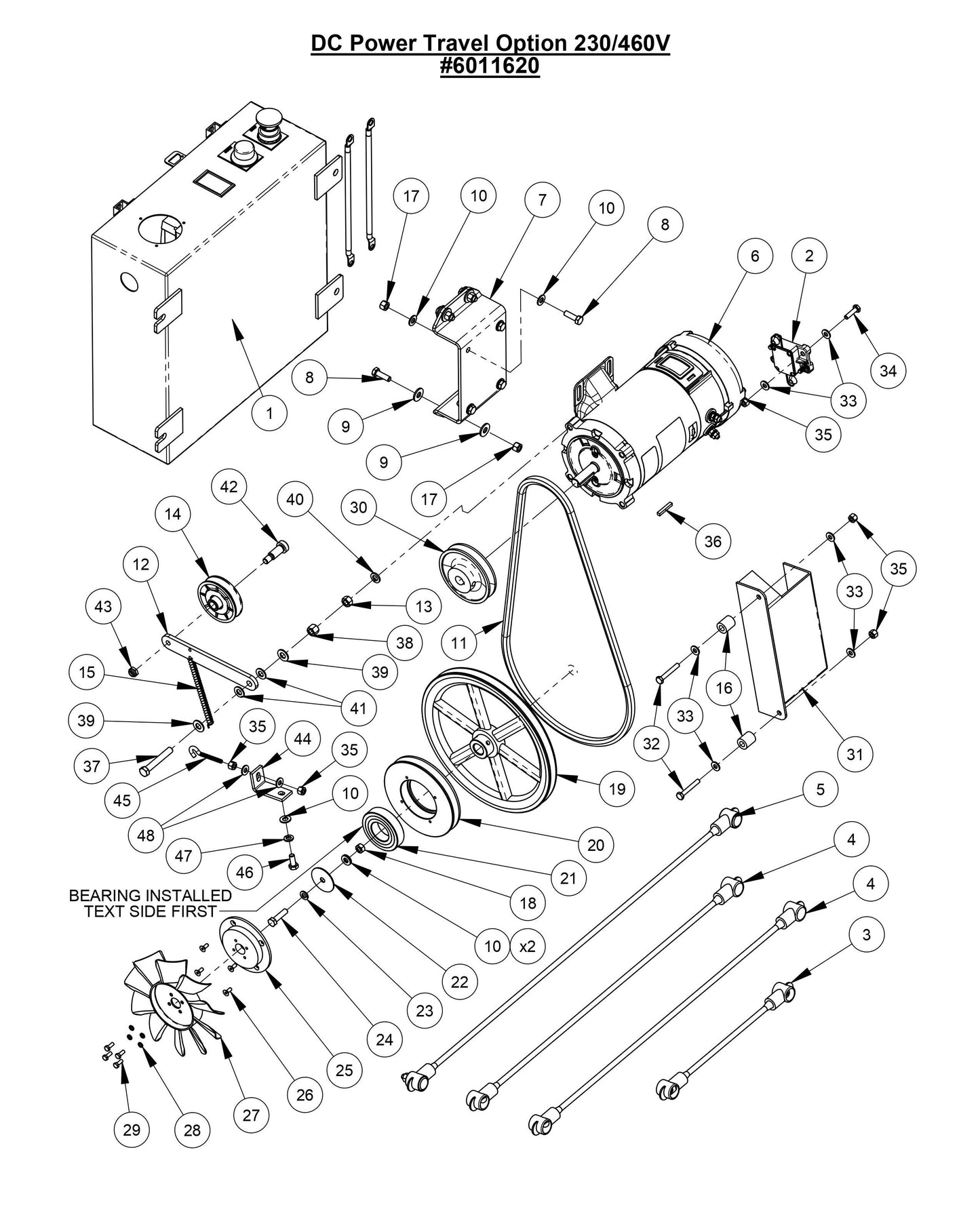 CC3700E-3 DC Power Travel Option
