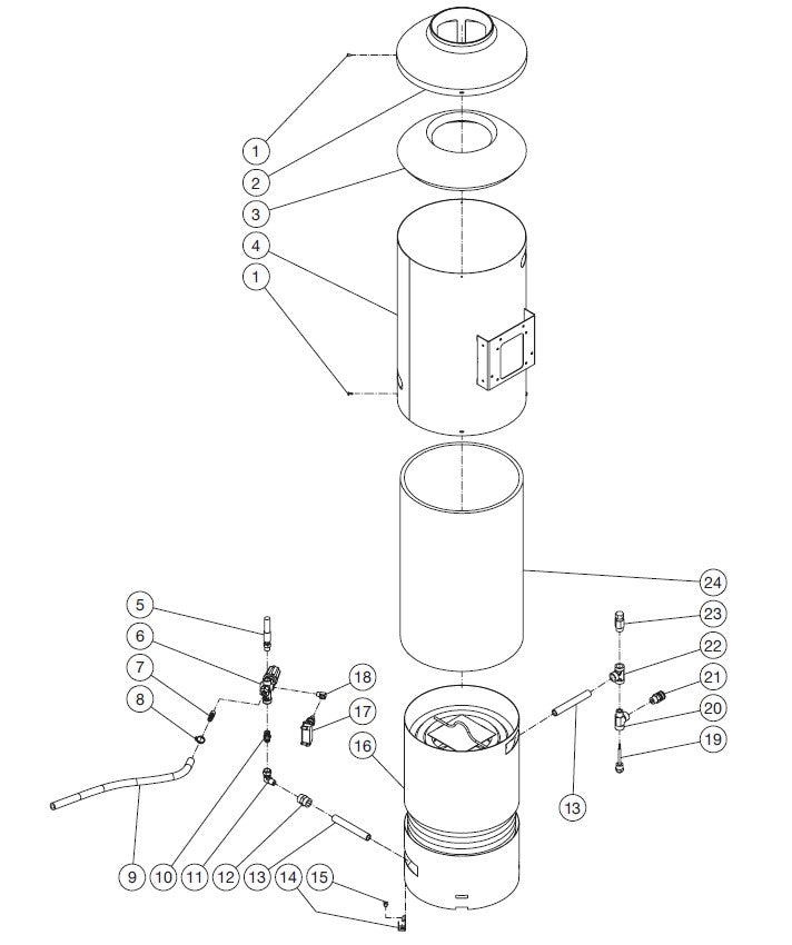 DHG-4004-D0V6G Coil Assembly Parts By Mi-T-M