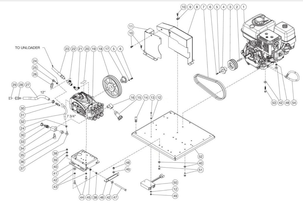 DHG-4004-B0H6G, DHG-4004-B0V6G,  DHG-4004-D0V6G (sn:15163107-99999999) Isolation Plate Assembly Parts By Mi-T-M