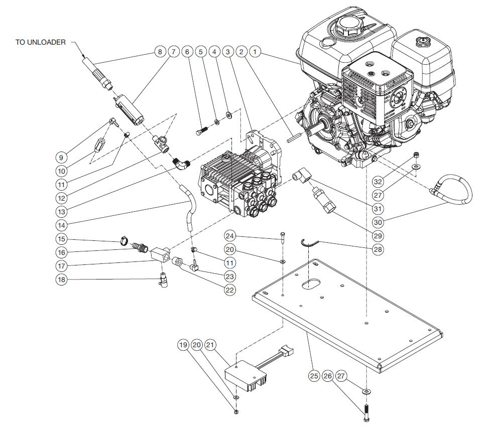 DHG-4004-D0V6G (sn:0-15122892) Isolation Plate Assembly Parts By Mi-T-M